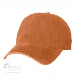 Casquette Initial non structurée en coton recyclé_Terracotta