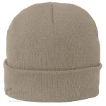 Tuque 100 % acrylique ou 50% polyester recyclé / 50 % acrylique conçue et décorée au Québec_Sable