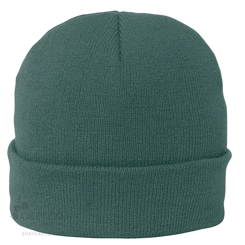 Tuque 100 % acrylique ou 50% polyester recyclé / 50 % acrylique conçue et décorée au Québec_Épinette