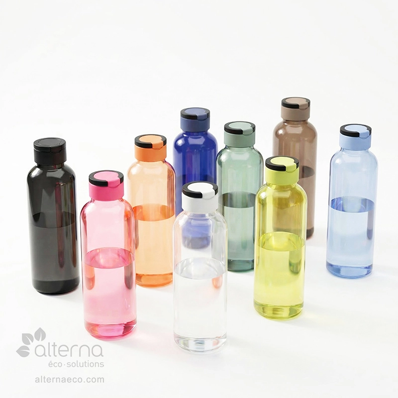 Bouteille en plastique recyclé 27 oz 800 ml