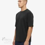 T-shirt surdimensionné unisexe_fait au Canada noir
