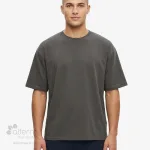 T-shirt surdimensionné unisexe_fait au Canada gris