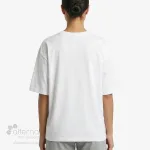 T-shirt surdimensionné unisexe_fait au Canada blanc