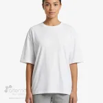 T-shirt surdimensionné unisexe_fait au Canada blanc